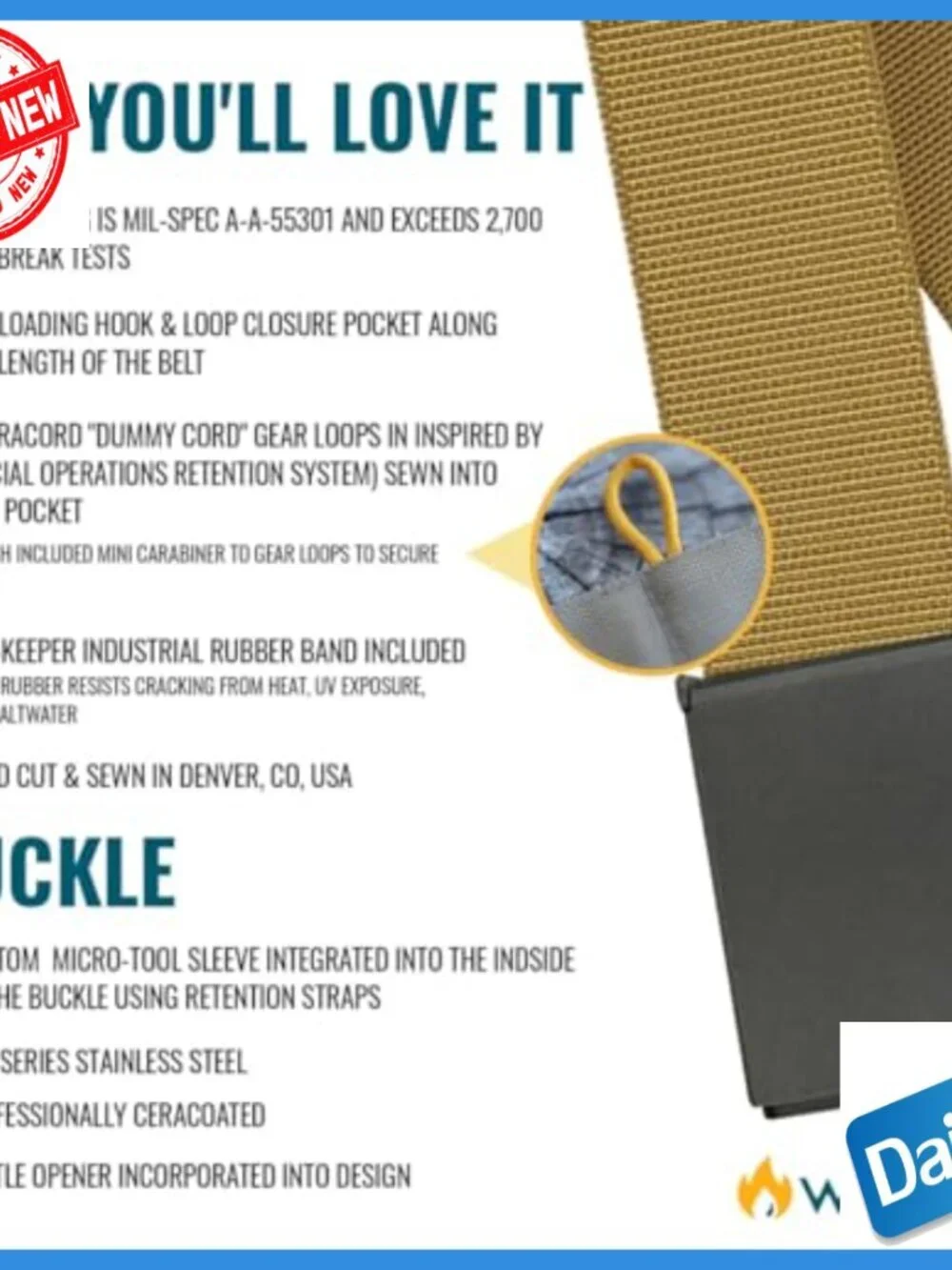 Large Adjustable Nylon Travel Belt with Hidden Pocket Anti-Theft